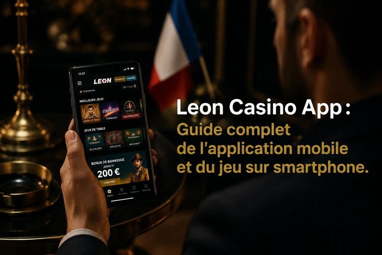 Leon Casino App: Guide complet de l'application mobile et du jeu sur smartphone