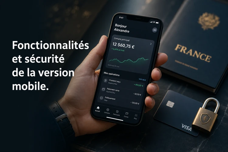 Fonctionnalités et sécurité de la version mobile
