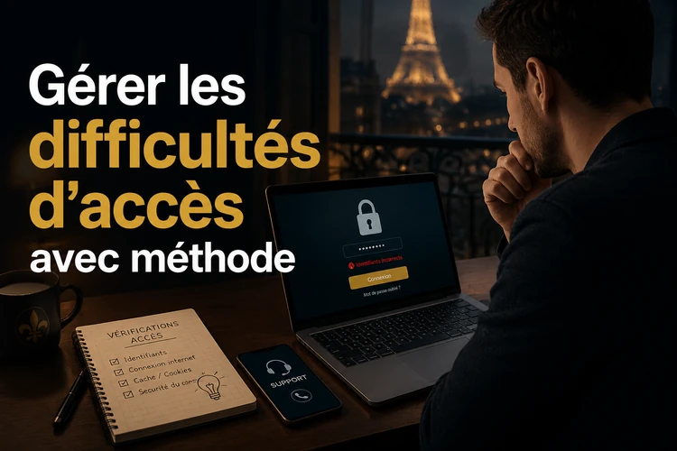 Gérer les difficultés d’accès avec méthode