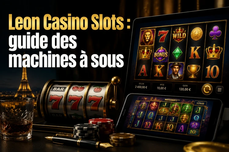 Leon Casino Slots: guide complet des machines à sous et des meilleurs jeux