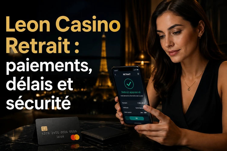 Leon Casino Retrait: guide complet des paiements, délais et sécurité des gains