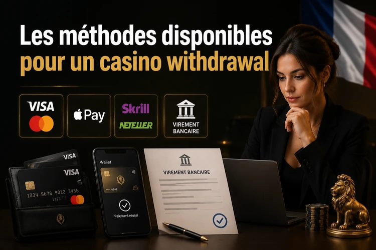 Les méthodes disponibles pour un leon casino withdrawal